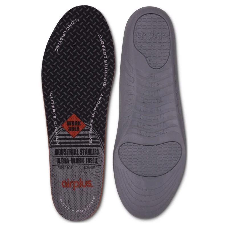 Implus Airplus Ultra Work Men's Memory Foam Insoles Size 7 To 13