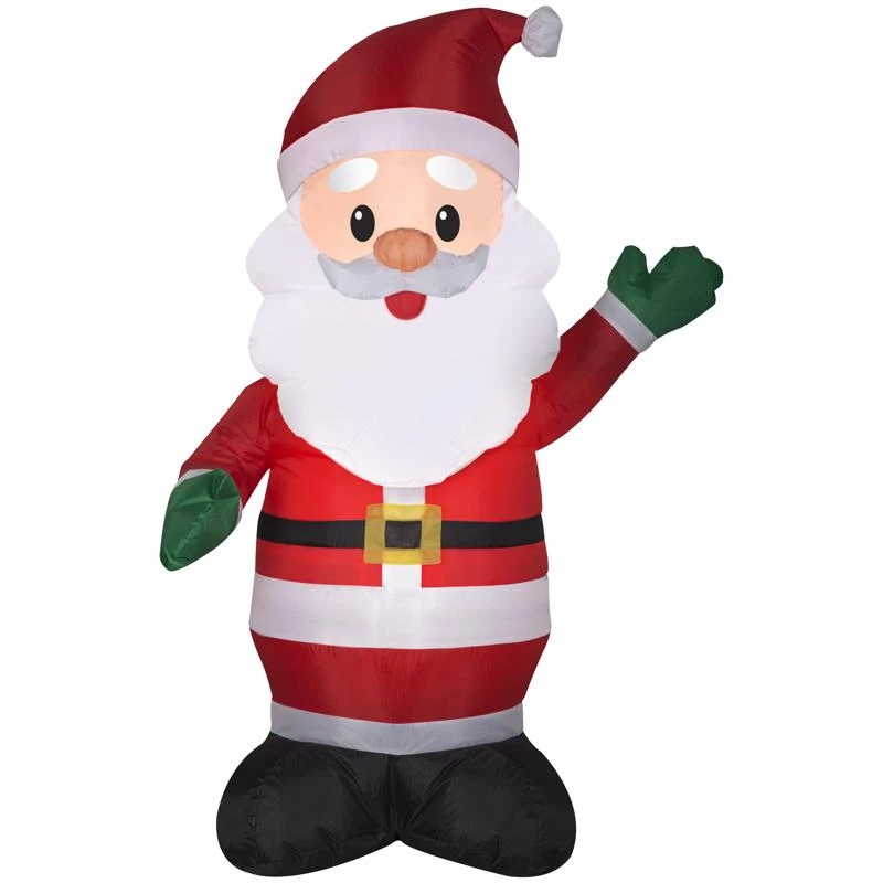 Gemmy 48 Inch Christmas Inflatable Santa Claus Decoration