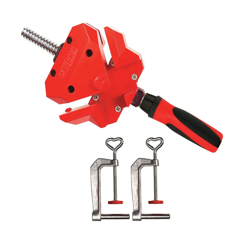Bessey 4 In. X 1.125 In. Diecast Aluminum 90 Degree Angle Clamp