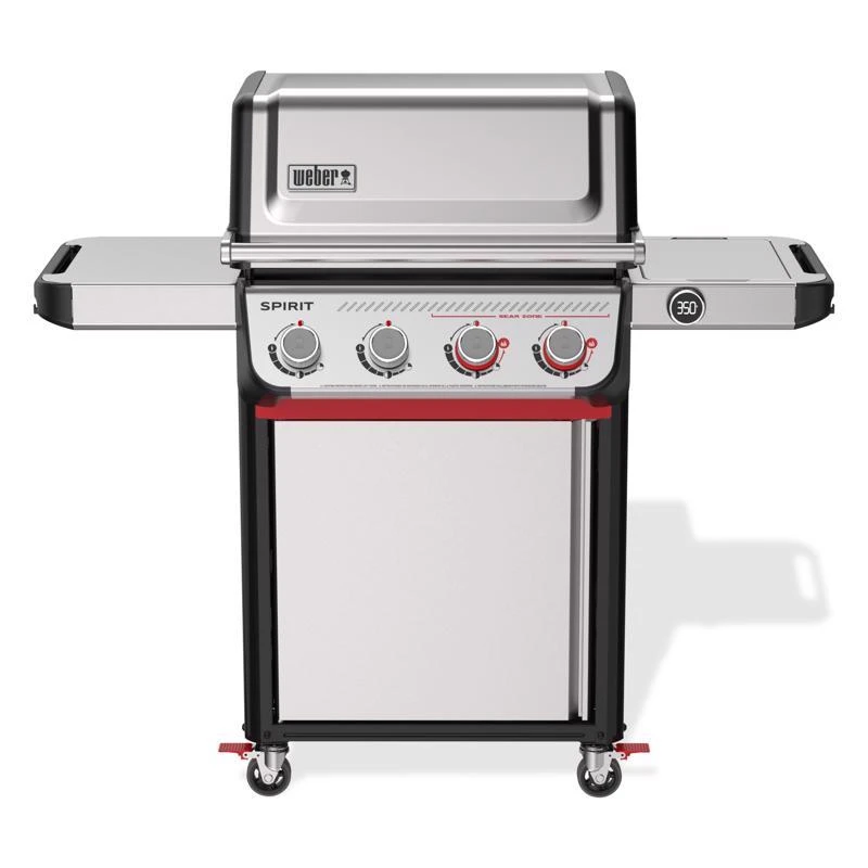 Weber Spirit Sp-425 Stainless Steel 4-burner Lp Gas Grill With Digital Thermometer