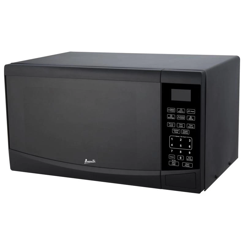 Avanti 0.9 Cubic Feet Black Microwave 900 Watts Mt09v1b