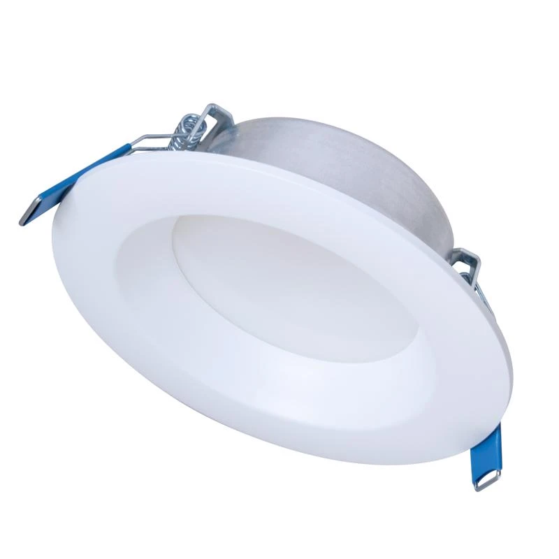 Halo White 4 Inch Plastic Led Canless Recessed Downlight 7.8 Watts
