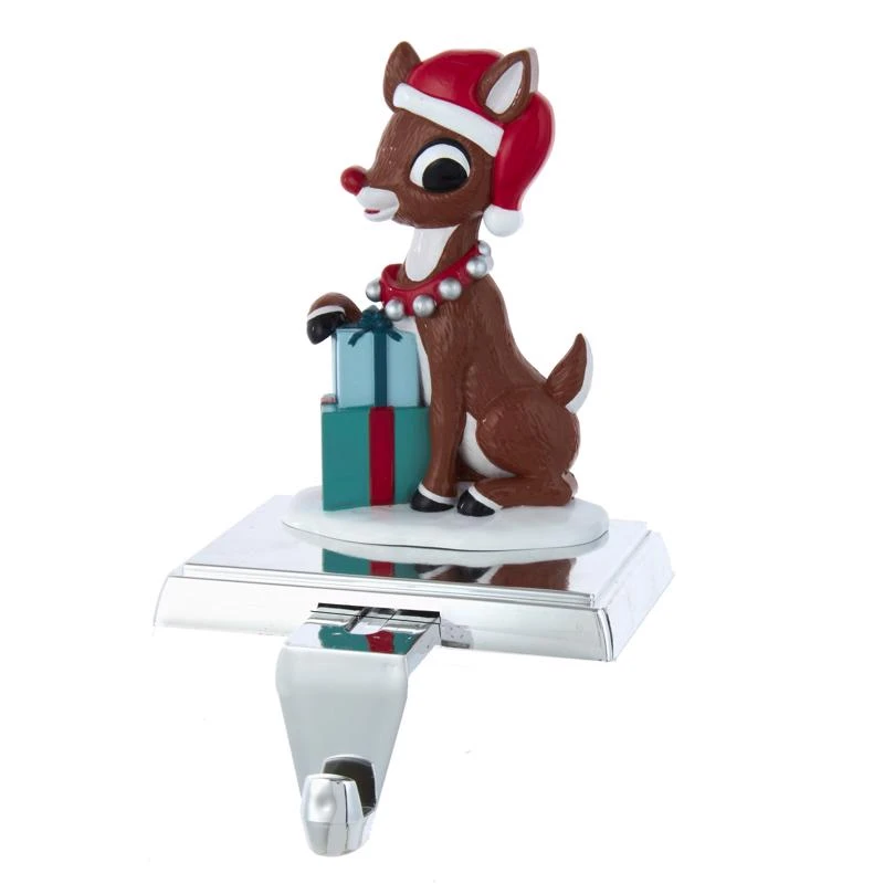 Kurt S. Adler Rudolph Stocking Holder 6.5 Inch