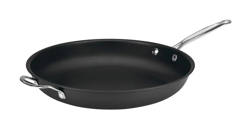 Cuisinart Chef's Classic 14 Inch Anodized Aluminum Nonstick Skillet Black