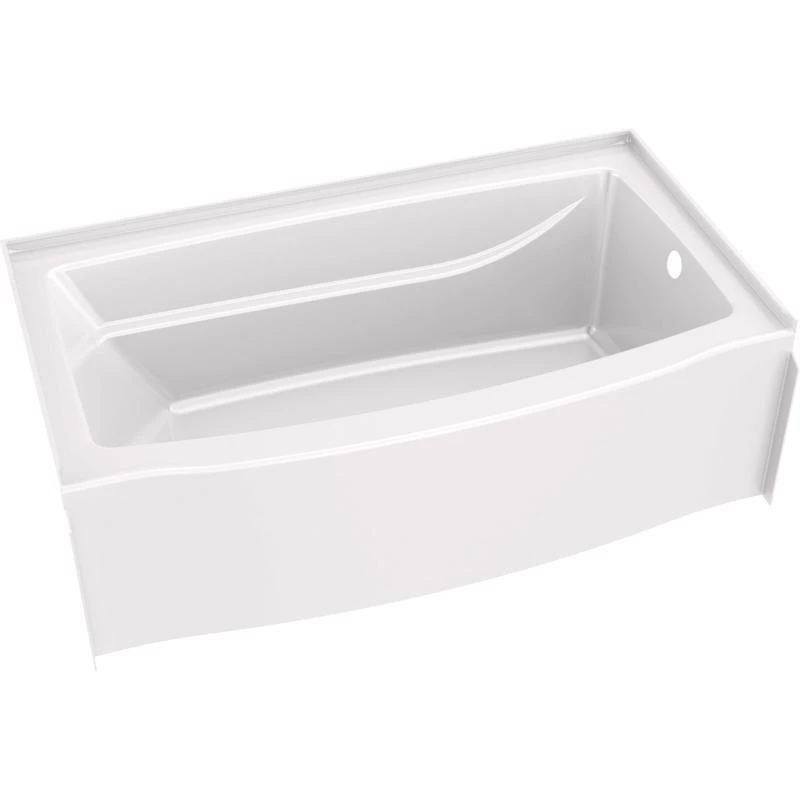 Delta Classic 500 18 In. H X 60 In. W X 32 In. L White Bathtub