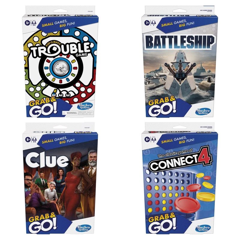Hasbro Assorted Grab And Go Game For Ages 6 And Up