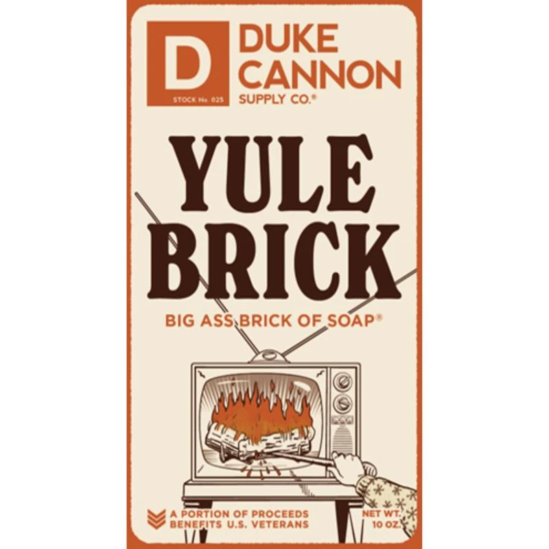 Duke Cannon Big Ass Brick Of Soap Yule Brick Scent Bar Soap 10 Oz