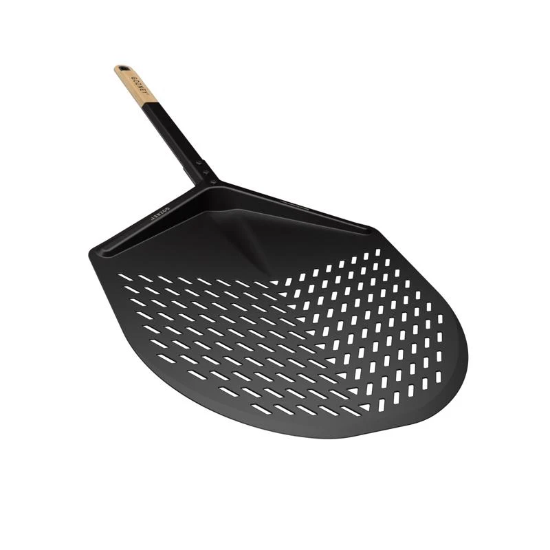Gozney Balance Placement Peel Large 14 Inch Aluminum Pizza Peel Silver