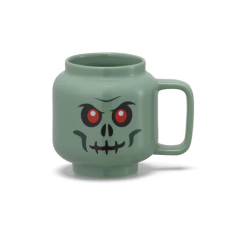 Lego 8.6 Oz Green Bpa Free Ceramic Skeleton Mug