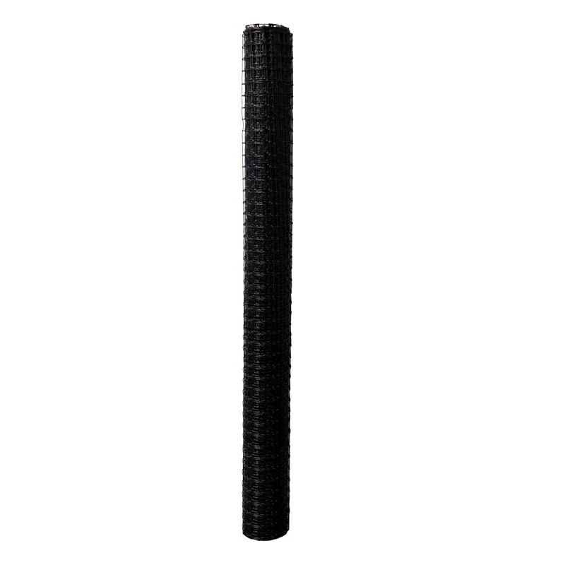 Garden Craft 36 In. H X 25 Ft. L Black Plastic Netting 1 In. X 1 In. Mesh