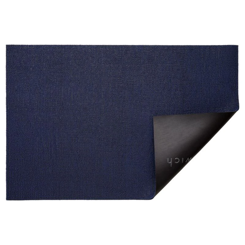 Chilewich 24 In. X 36 In. Indigo Solid Pvc Vinyl Utility Mat