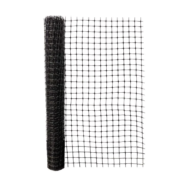 Garden Craft 24 In. H X 50 Ft. L Black Plastic Netting 1 In. X 1 In. Mesh