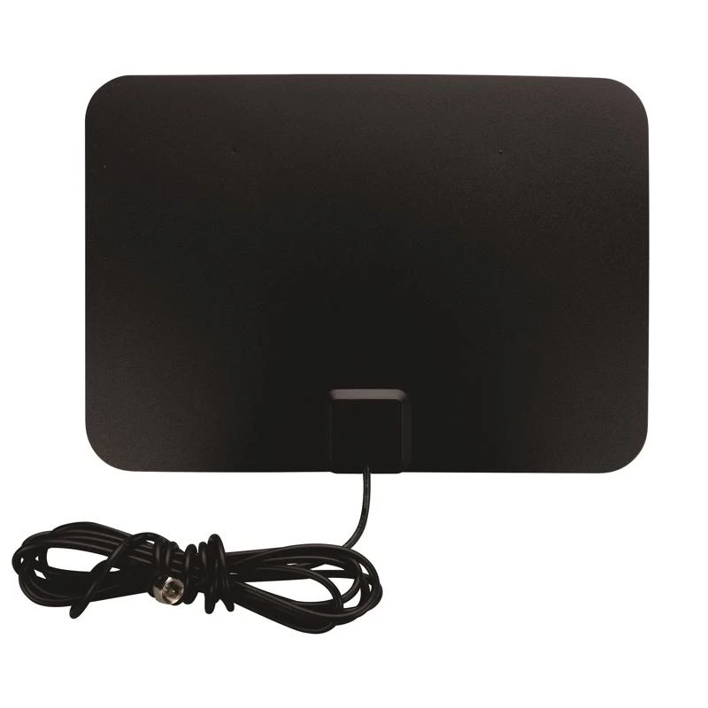 Monster Indoor Hdtv/uhf/vhf Ultra Thin Digital Flat Antenna, Black