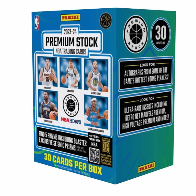 Panini NBA 2023/24 Premium Stock Basketball Trading Cards