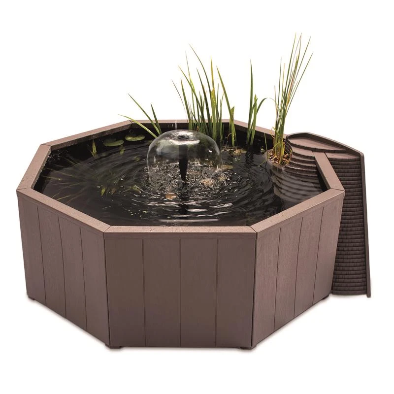 Pennington Aquagarden 50 Gallon Resin Pond Kit With Pump Switch