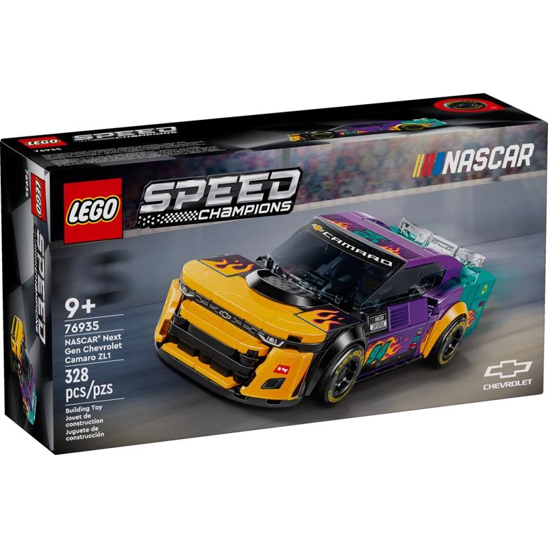 Lego Nascar Speed Champions Next Gen Chevrolet Camaro Zl1, Ages 9+, Multicolored
