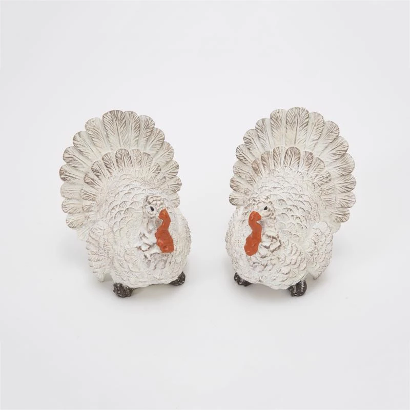 Gerson 5 Inch Harvest Turkey Tabletop Fall Decor