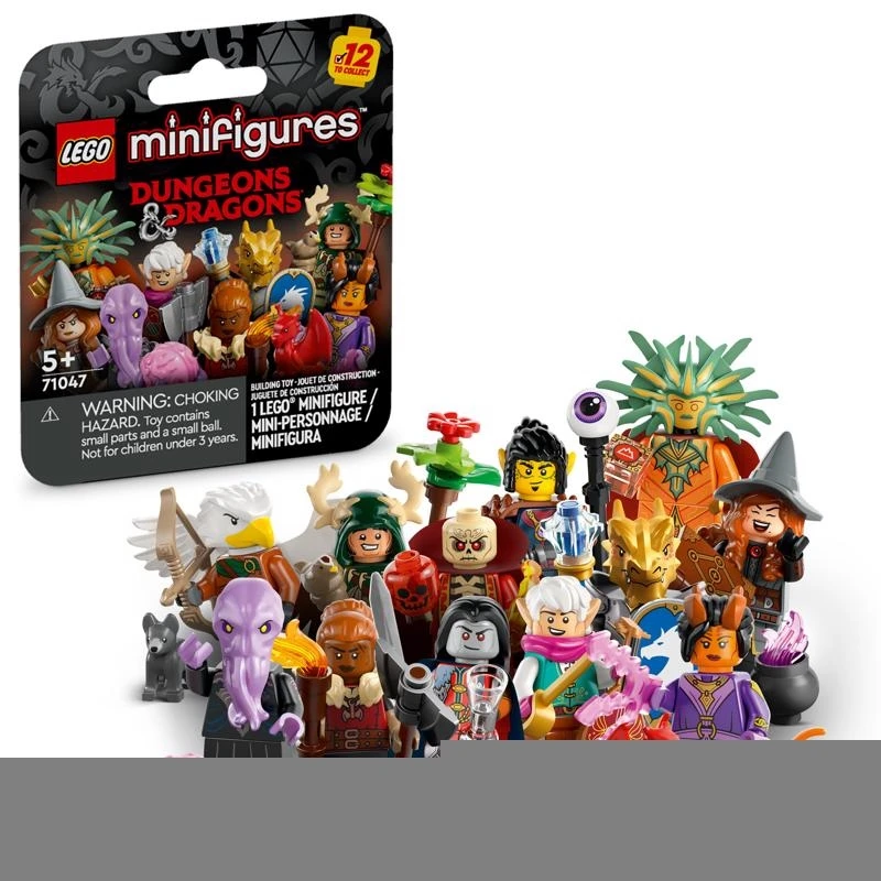 LEGO Minifigures Dungeons & Dragon Building Toy Multicolored 9 pc