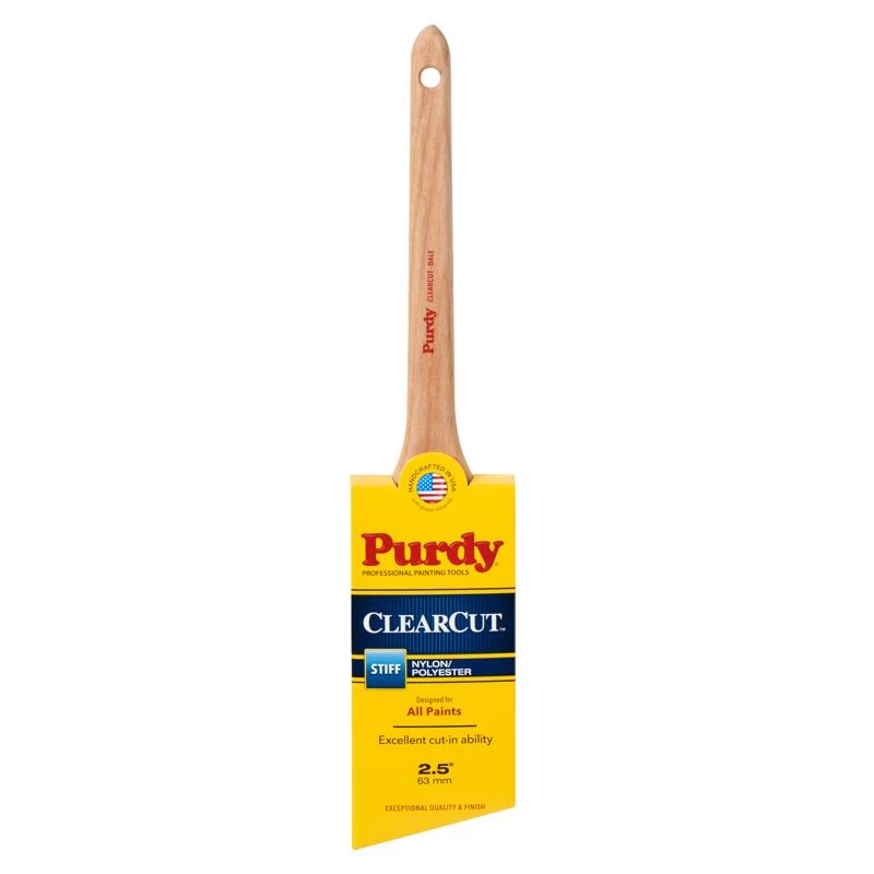 Purdy Clearcut Dale 2-1/2 Inch Stiff Angle Nylon Polyester Paint Brush