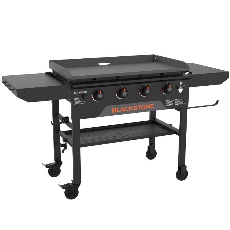 Blackstone 2210 4 Burner Liquid Propane Outdoor Griddle In Black