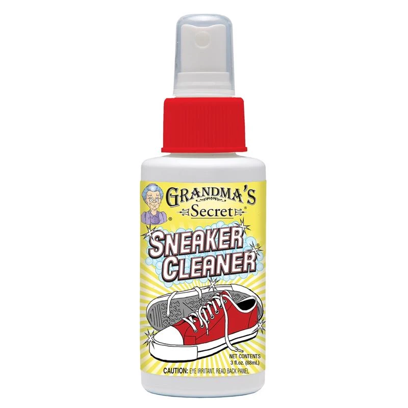 Grandma's Secret Clear Sneaker Cleaner 3 Oz Spray Bottle