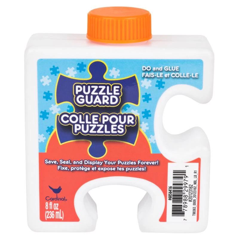 Spinmaster Puzzle Guard Glue 8oz For Ages 4+