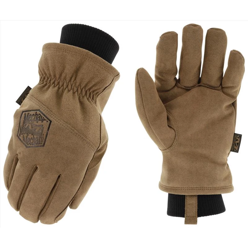 Mechanix ColdWork Insulated Winter Gloves for Men – Brown, XL