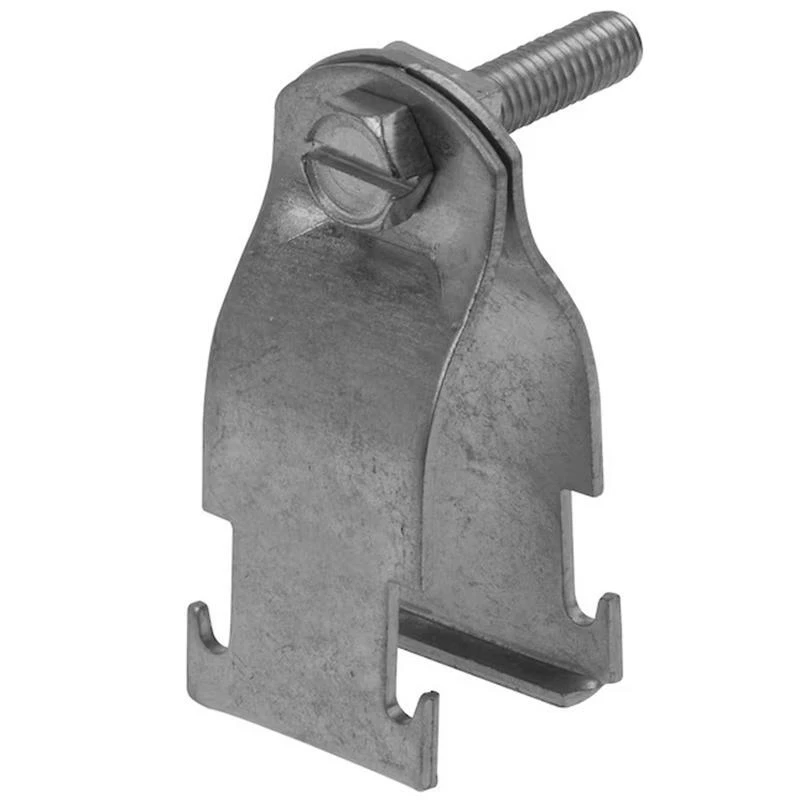Korefit 2-1/2 Inch Diameter Galvanized Steel Clamp Connector For Rigid, Imc, Emt