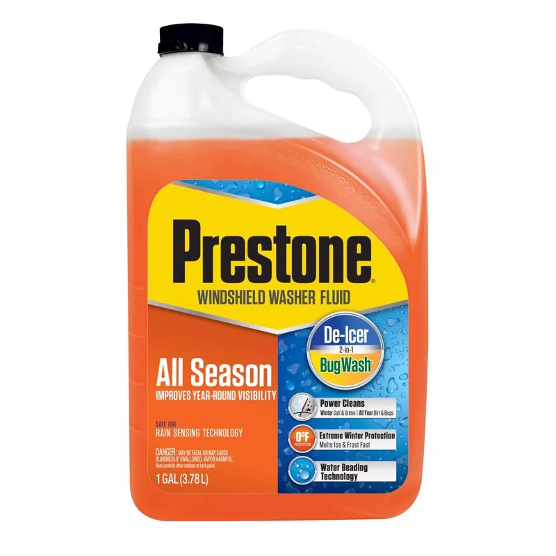 Prestone Bug Wash -27 Degree Windshield Washer Fluid 1 Gallon