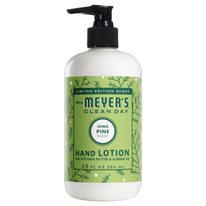 Mrs. Meyer's Clean Day Iowa Pine Scent Hand And Body Lotion 12 Fl. Oz.