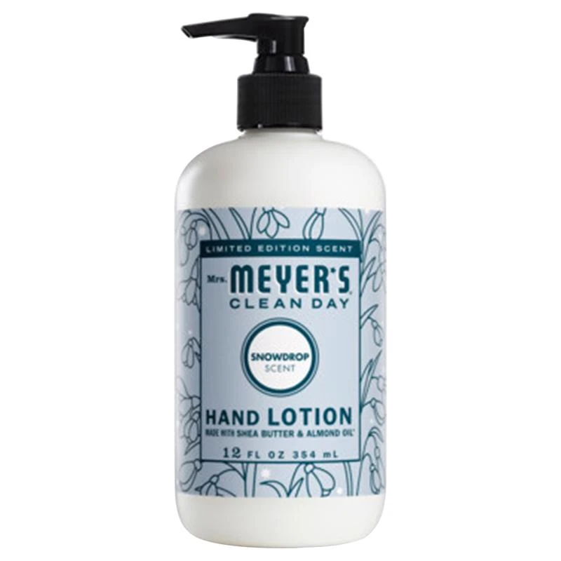 Mrs. Meyer's Clean Day Snowdrop Scent Hand And Body Lotion 12 Fl. Oz.