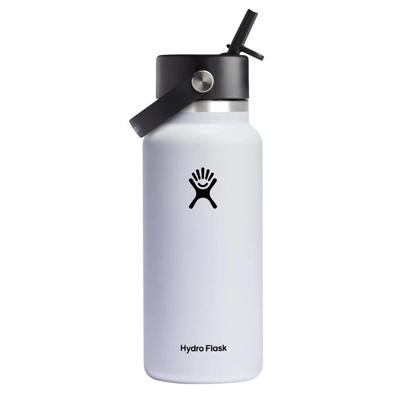 Hydroflask 32 Oz White Bpa Free Stainless Steel Insulated Water Bottle