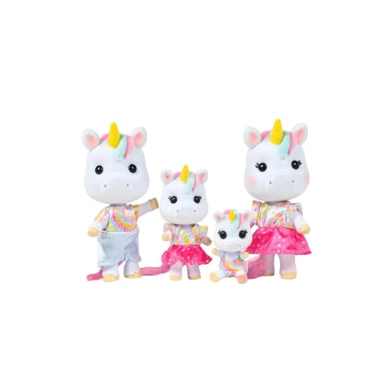 Sunny Days Honey Bee Acres Daydreamers Unicorn Family Multicolored 4 Piece Set