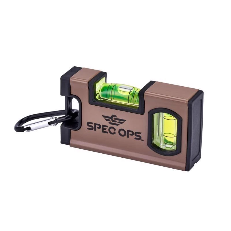 Spec Ops 4 Inch Aluminum Magnetic Pocket Level With 2 Vials