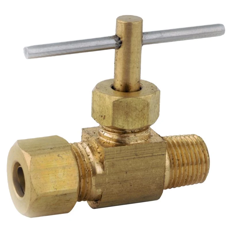 Anderson Metals Brass Needle Valve 1/4 In. X 1/8 In. Full Port