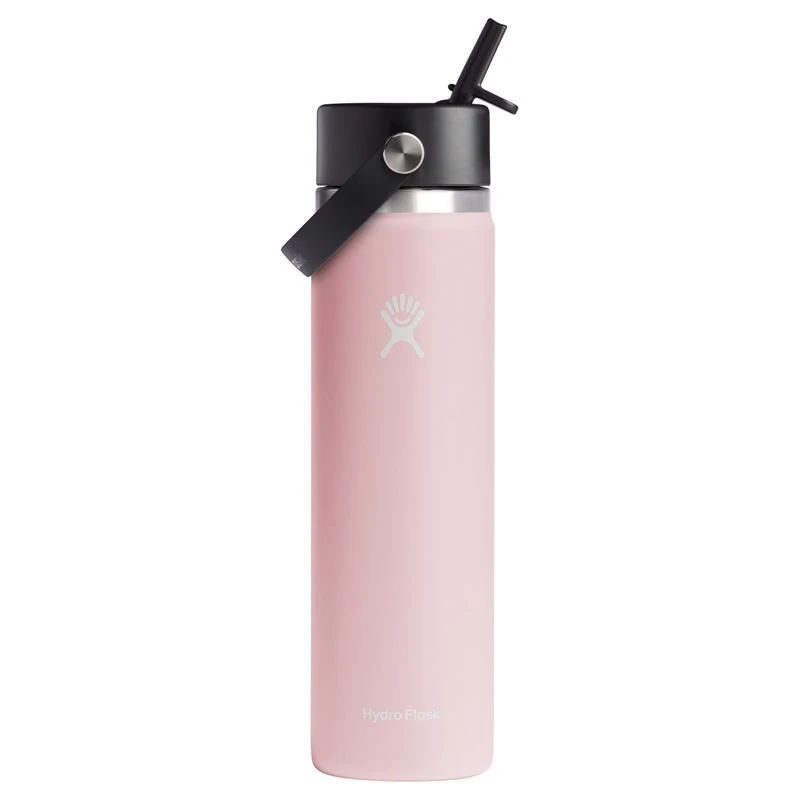 Hydroflask 24 Oz Trillium Bpa Free Stainless Steel Bottle With Straw Cap