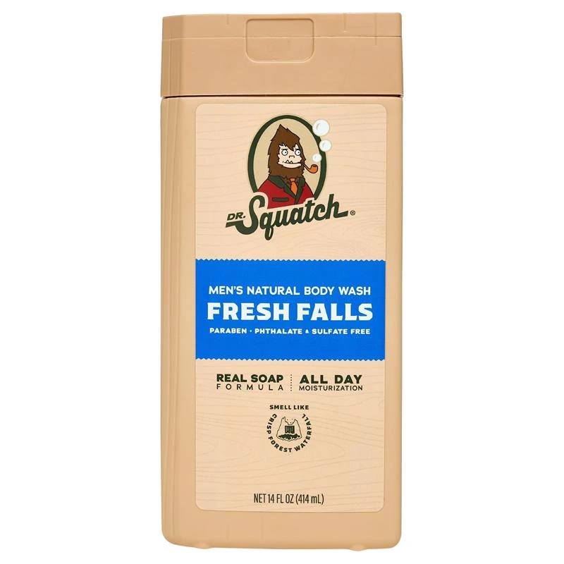Dr. Squatch Scent-lock Fresh Falls Scent Body Wash 14 Fl. Oz.