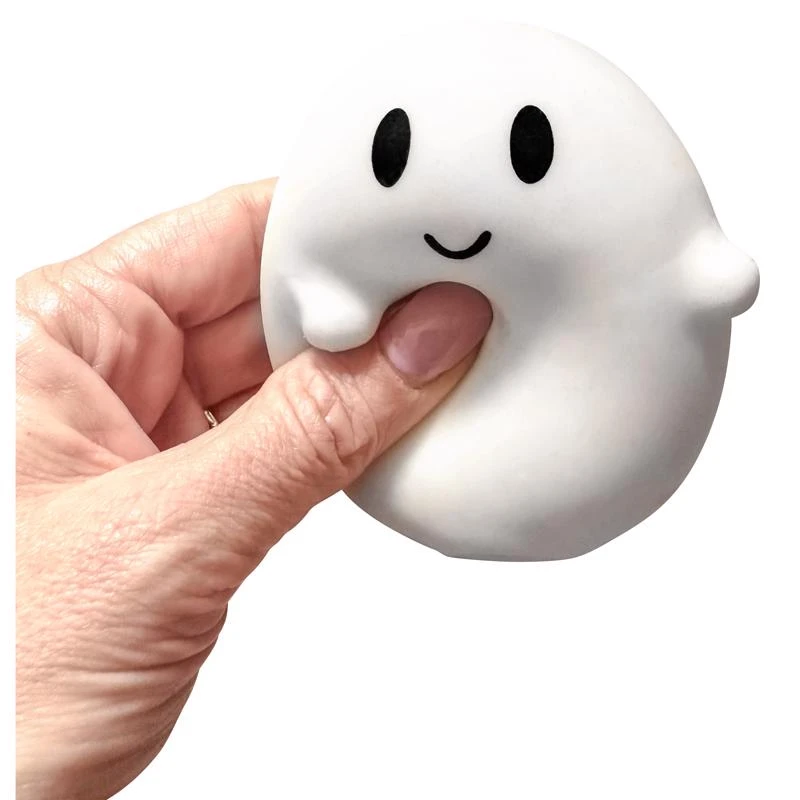 Zorbitz Squishy Ghost Toy White For Ages 6+ 1 Piece