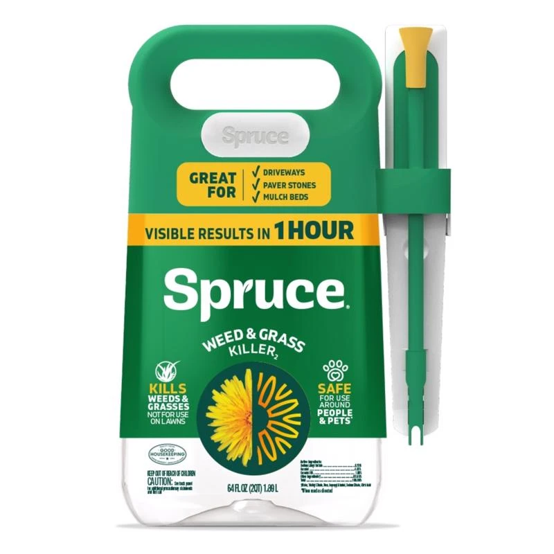 Spruce Snap & Spray Powered Weed And Grass Killer Rtu Liquid 64 Fl. Oz.