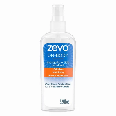 Spray On Mosquito and Tick Repellent, 5.9 Ounce Pump Bottle
