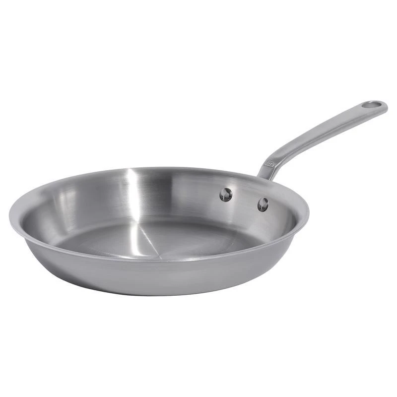 Made In 10 Inch Stainless Steel Fry Pan With Heat Resistant Handle