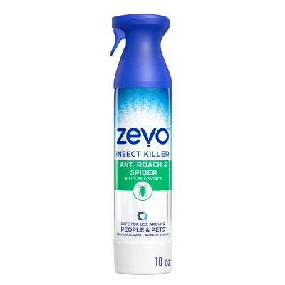 Zevo Ant, Roach & Spider Crawling Insect Killer Spray 10 Oz