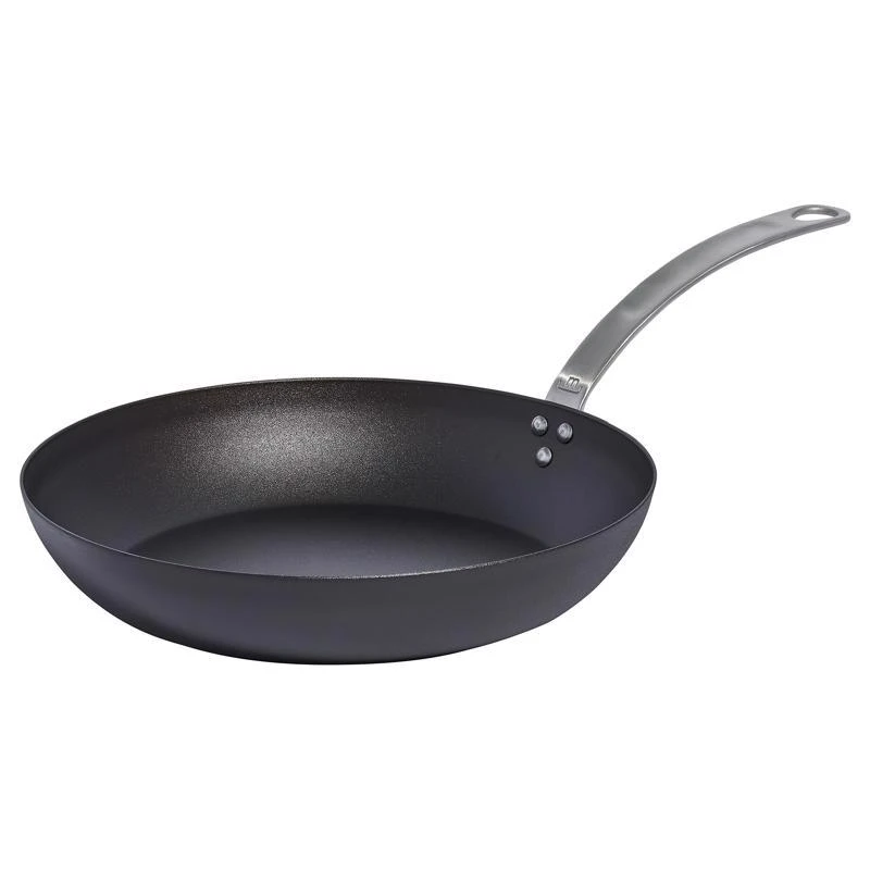 Made In 12 Inch Carbon Steel Fry Pan With Heat Resistant Handle, Black