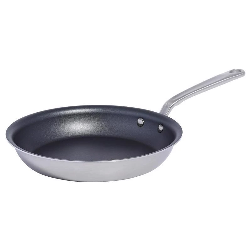 Made In 10 Inch Stainless Steel Fry Pan With Nonstick Interior