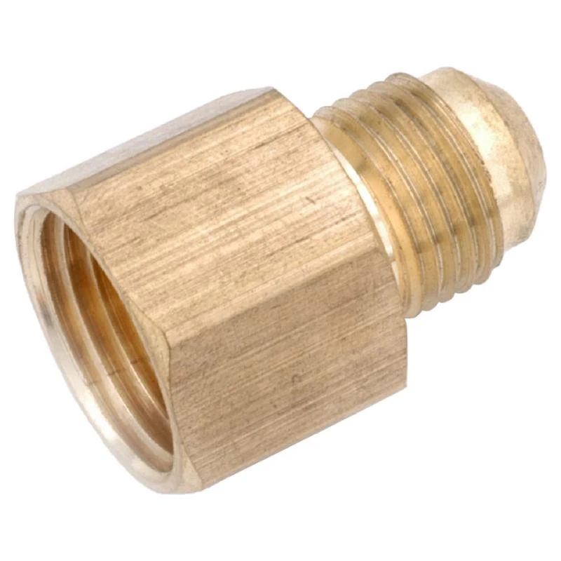 Anderson Metals 5/8 In Flare Adapter X 3/8 In D Fip Brass Coupling