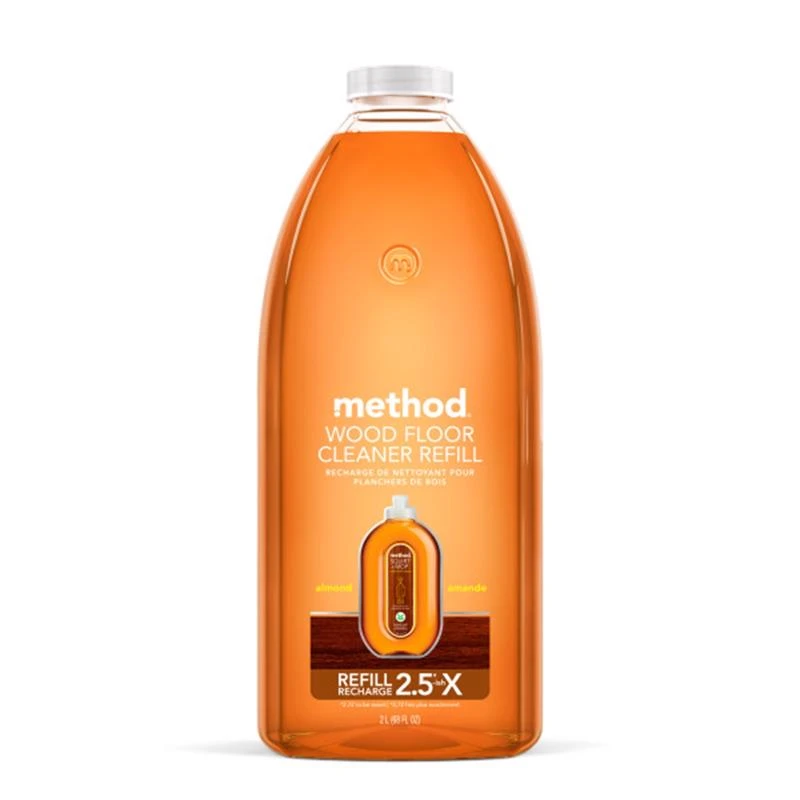 Method Almond Scent Floor Cleaner Refill Liquid 68 Oz Bottle