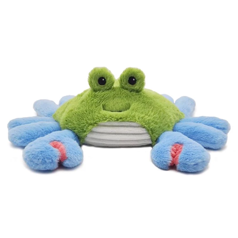 Warmies Blue Plush Crab Stuffed Animal, 13 X 8 X 6 Inches