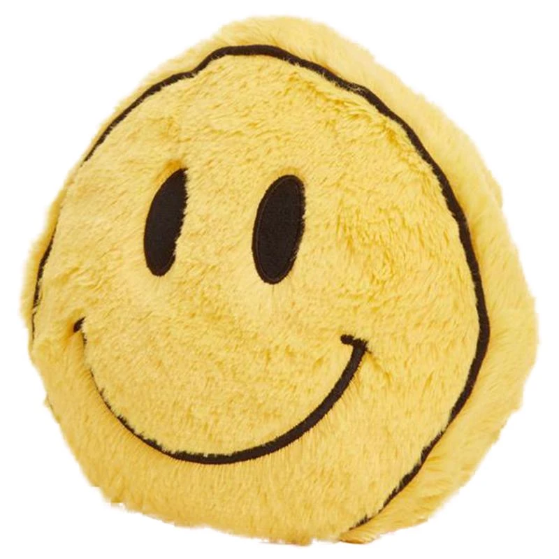 Warmies Smiley Face Plush Stuffed Animal Yellow 13 Inch
