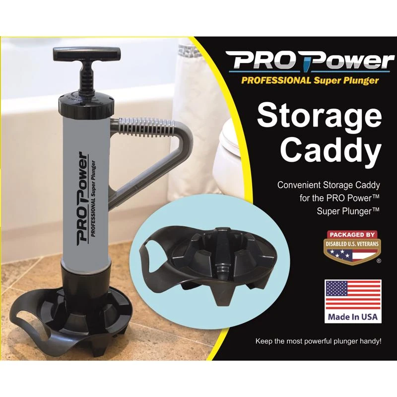 Pro Power Toilet Plunger Caddy 2 In. Handle 2-5/8 In. Cup Diameter