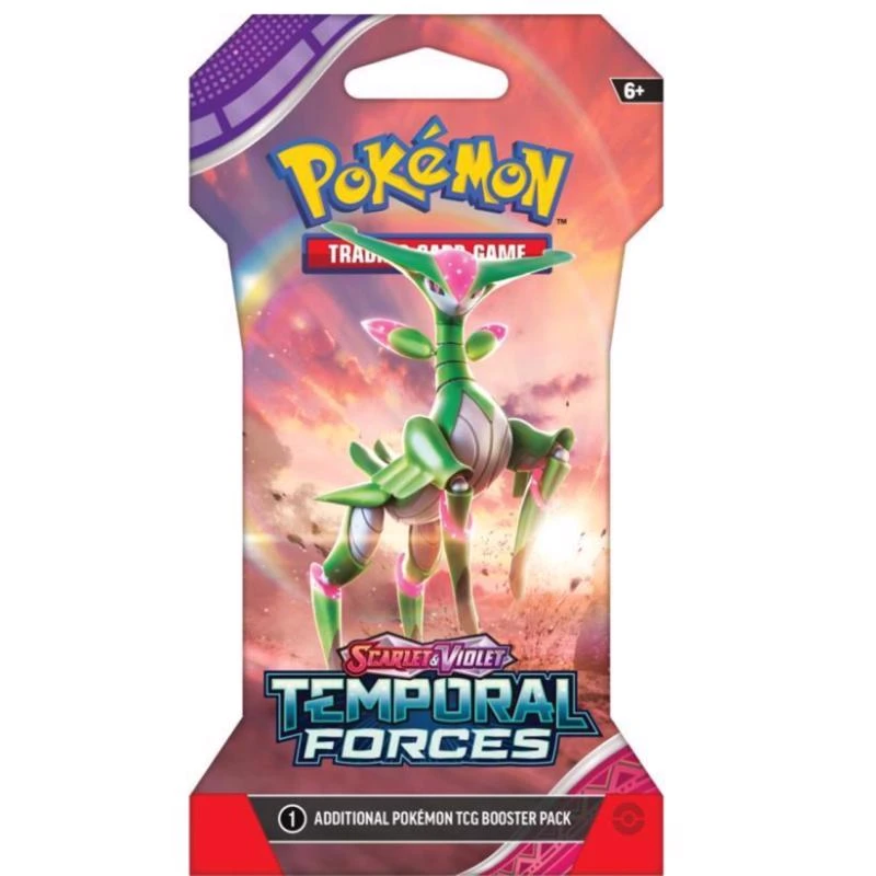 Pokemon Temporal Forces Scarlet & Violet Trading Card Game Display
